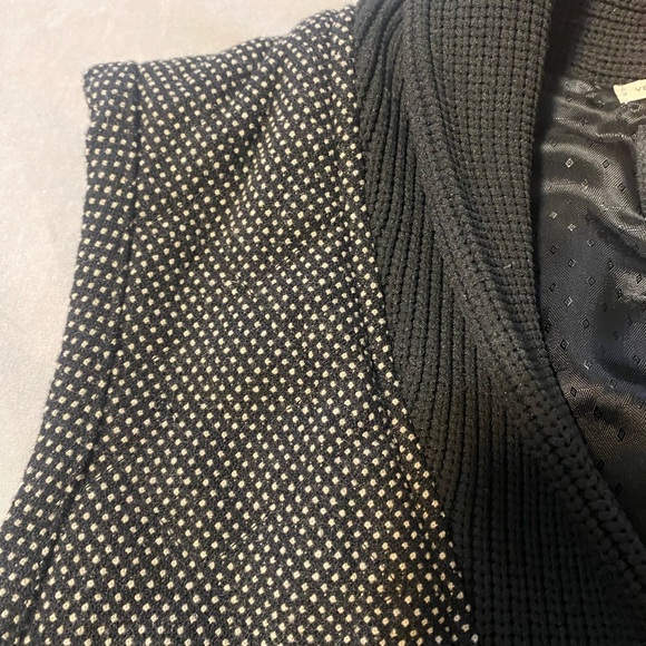 Scotch & Soda beautiful black wool blend button vest size M - Picture 5 of 6